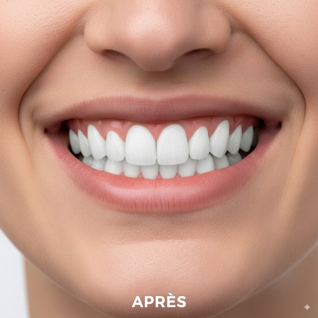 Après - Blanchiment dentaire